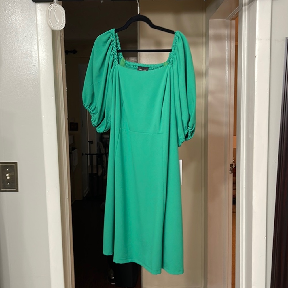 Green dress